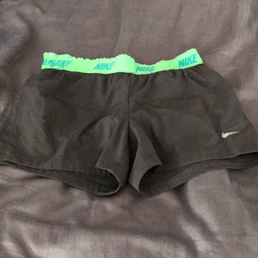 kids grey bike running shorts